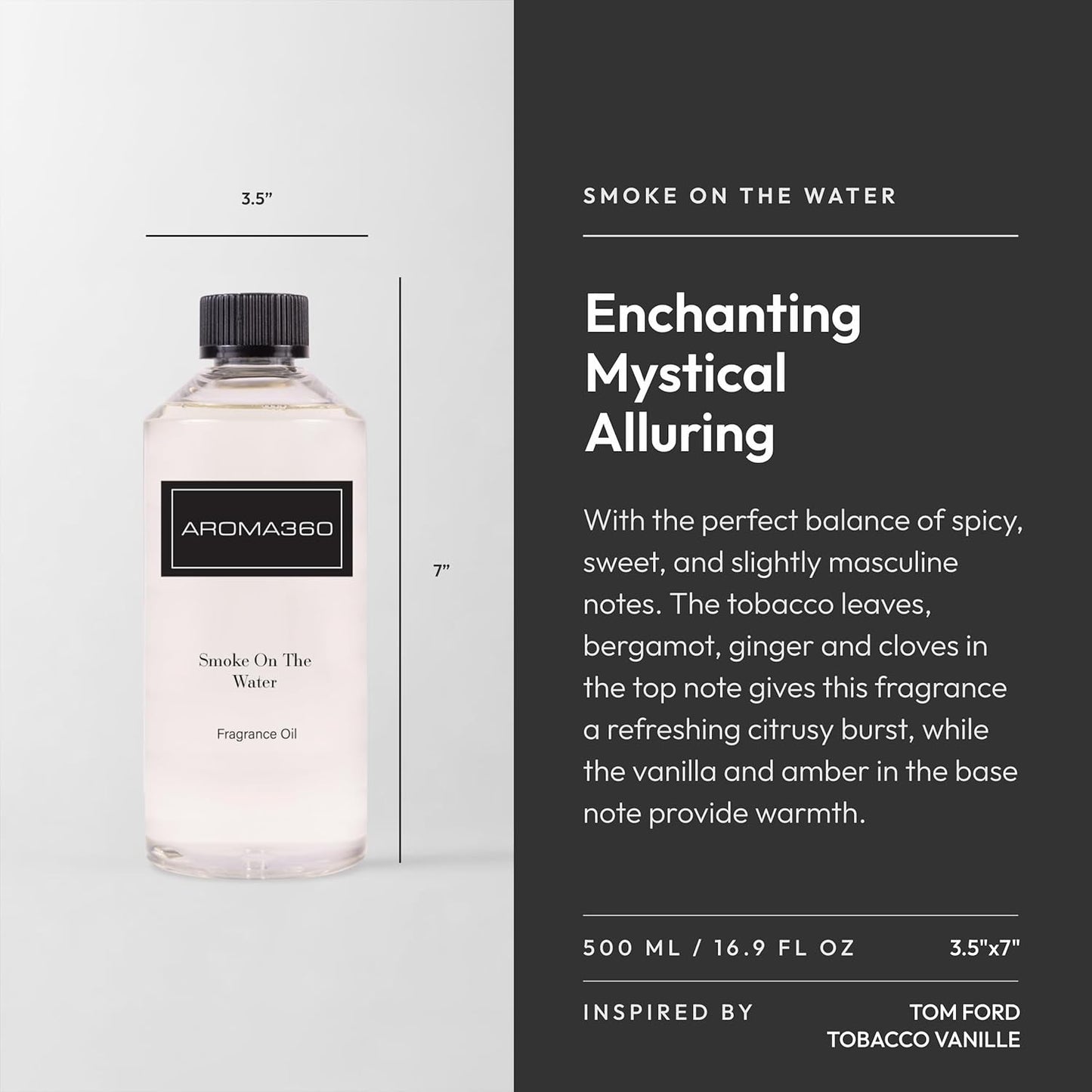 Aroma360 Smoke on the Water 500mL