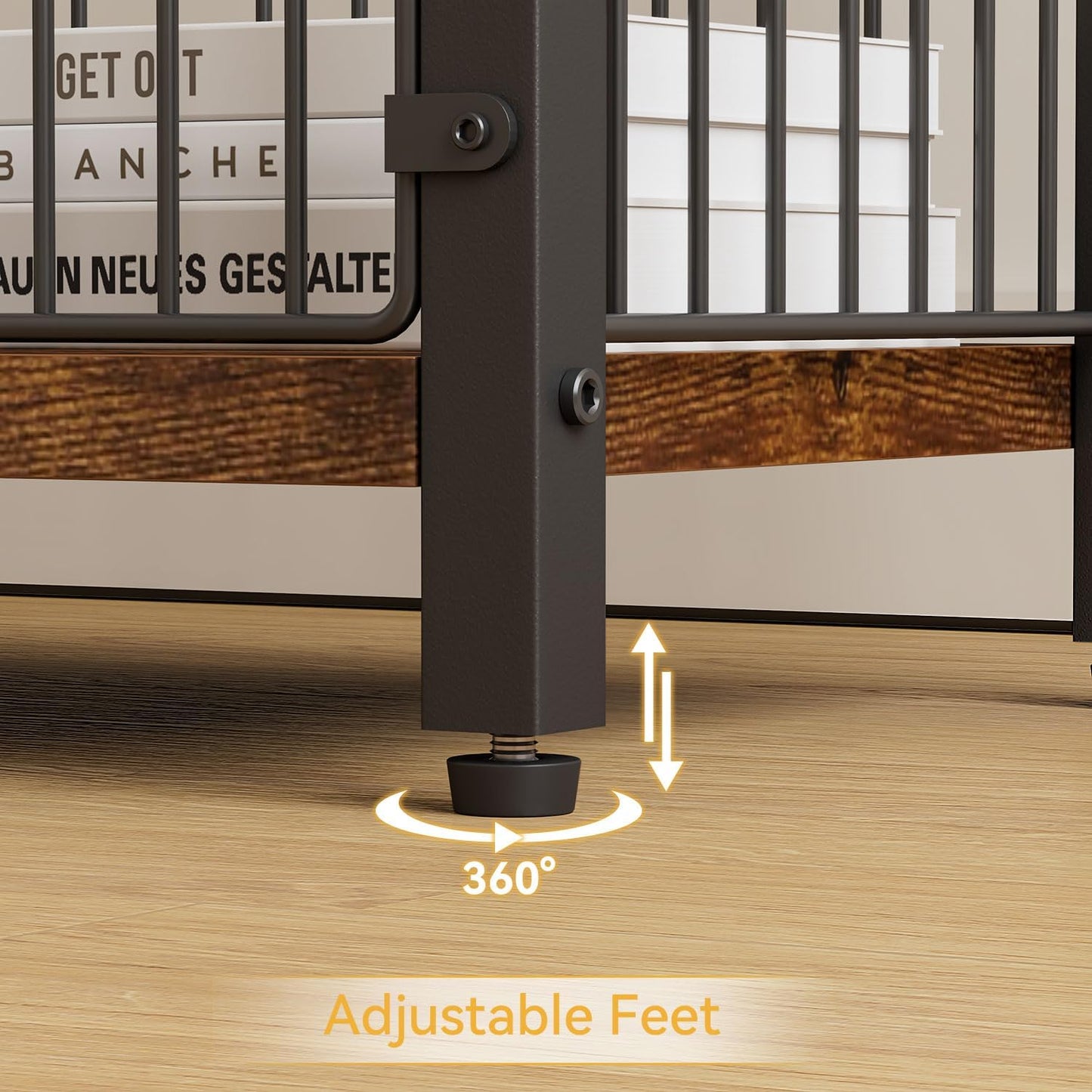 IBUYKE Freestanding Toilet Paper Holder Stand with Storage Shelf,Bathroom Toilet Tissue Roll Dispenser with Extra Space for Rolls, Magazines, Wet Wipes Brown TLJ020H