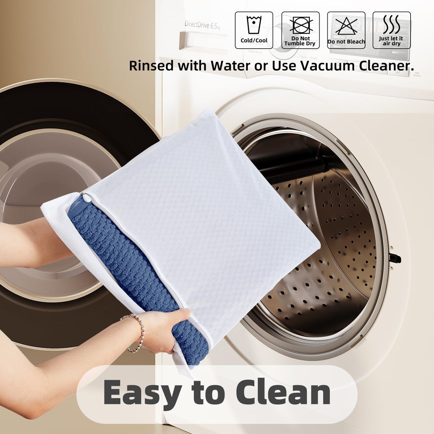 Bathroom Runner Rug, Long Bath Mat Washable Thin Quick Dry Low Pile Bathroom Runner Rugs 24 x 60 Non Slip, Navy Blue 24"x60"