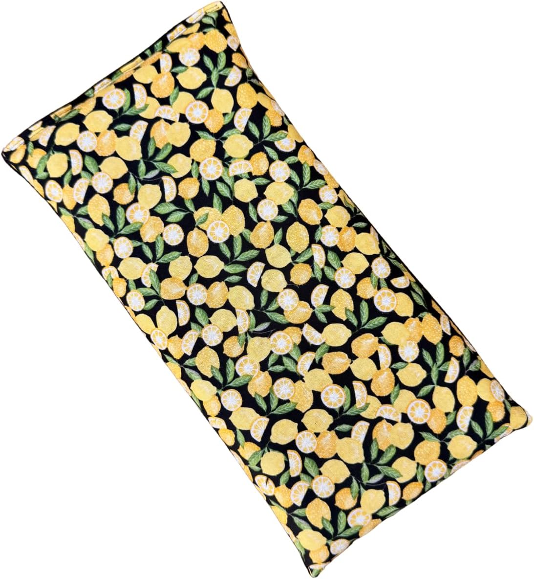 Large Microwave Heating Pad with Flax Seed, Scented or Unscented, Good for Back Pain or Cramps, Moist Heat Therapy or Ice Pack, Microwavable Bean Bag, 6" x 12" (Lemon, Lavender & Chamomile)