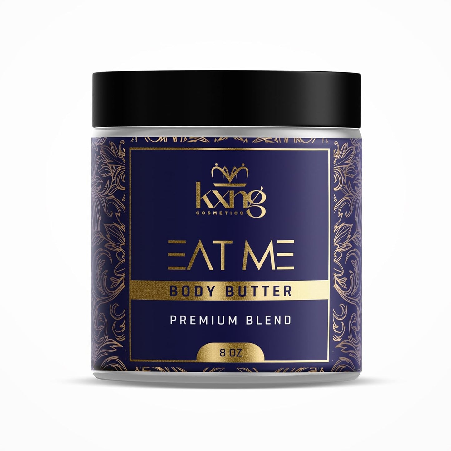 KXNG Whipped Moisturizing Body Butter, Shea Butter Enriched Cream for Dry Skin, Lightweight Hydration for Men & Women, Cruelty-Free