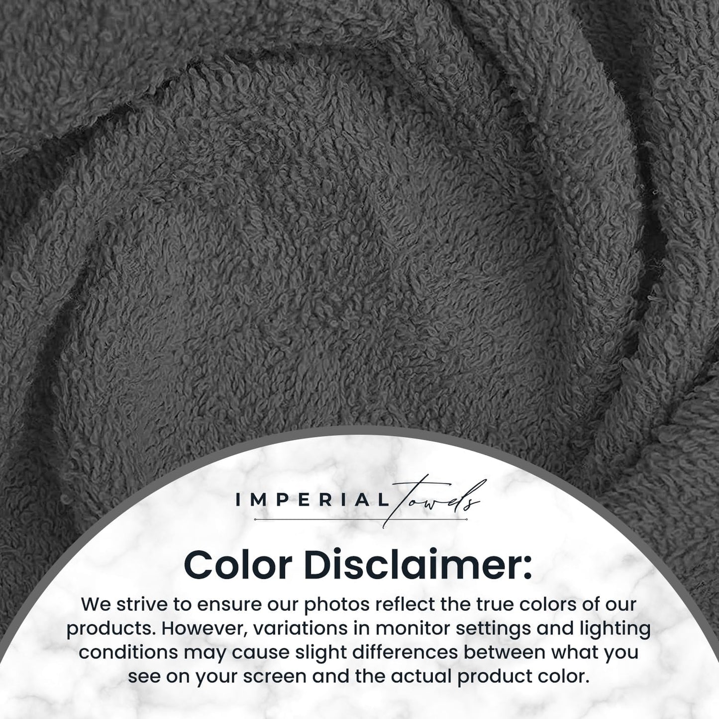 50 PK Saloon Towel Dark Grey