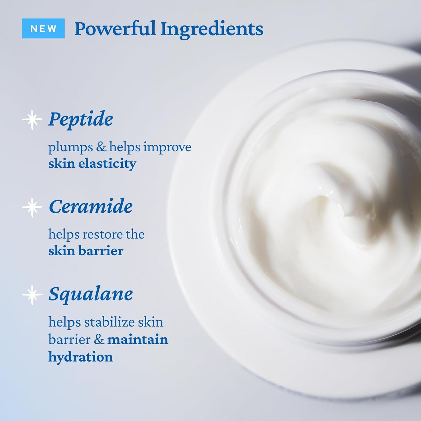 belif Moisturizing Bomb – Daily Ceramide Moisturizer with Peptide & Squalane, 48hr Hydration & Anti-Aging Cream, Milky & Lightweight, Restores Skin Barrier, Korean Skincare, 1.68 fl oz (50ml)