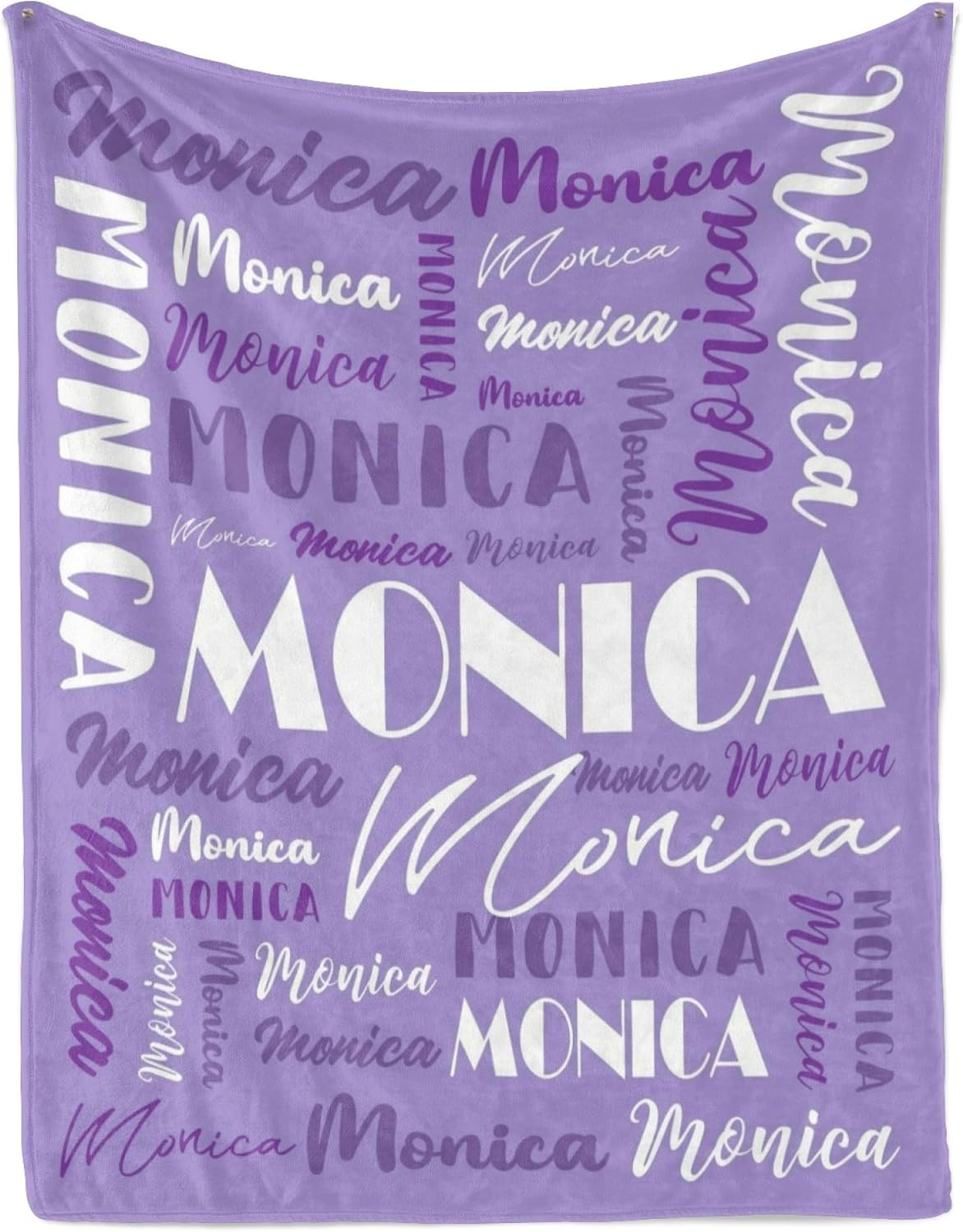 Name Blanket Personalized Blanket for Adult Kids Flannel Customize Throw Blanket Custom (Color 04, 30 x 40 Inches)