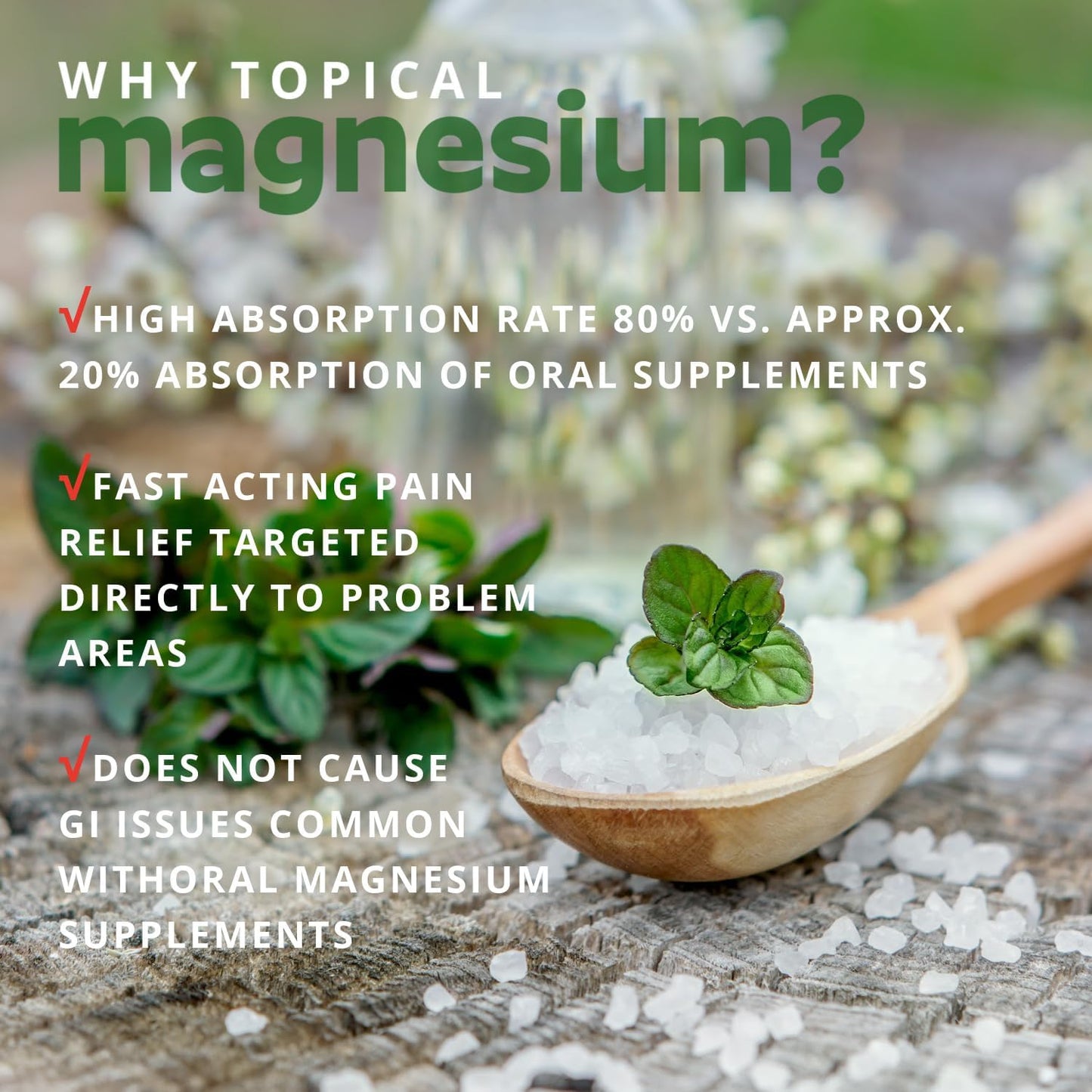 5.5lb MagneSoothe Peppermint Magnesium Bath Salt