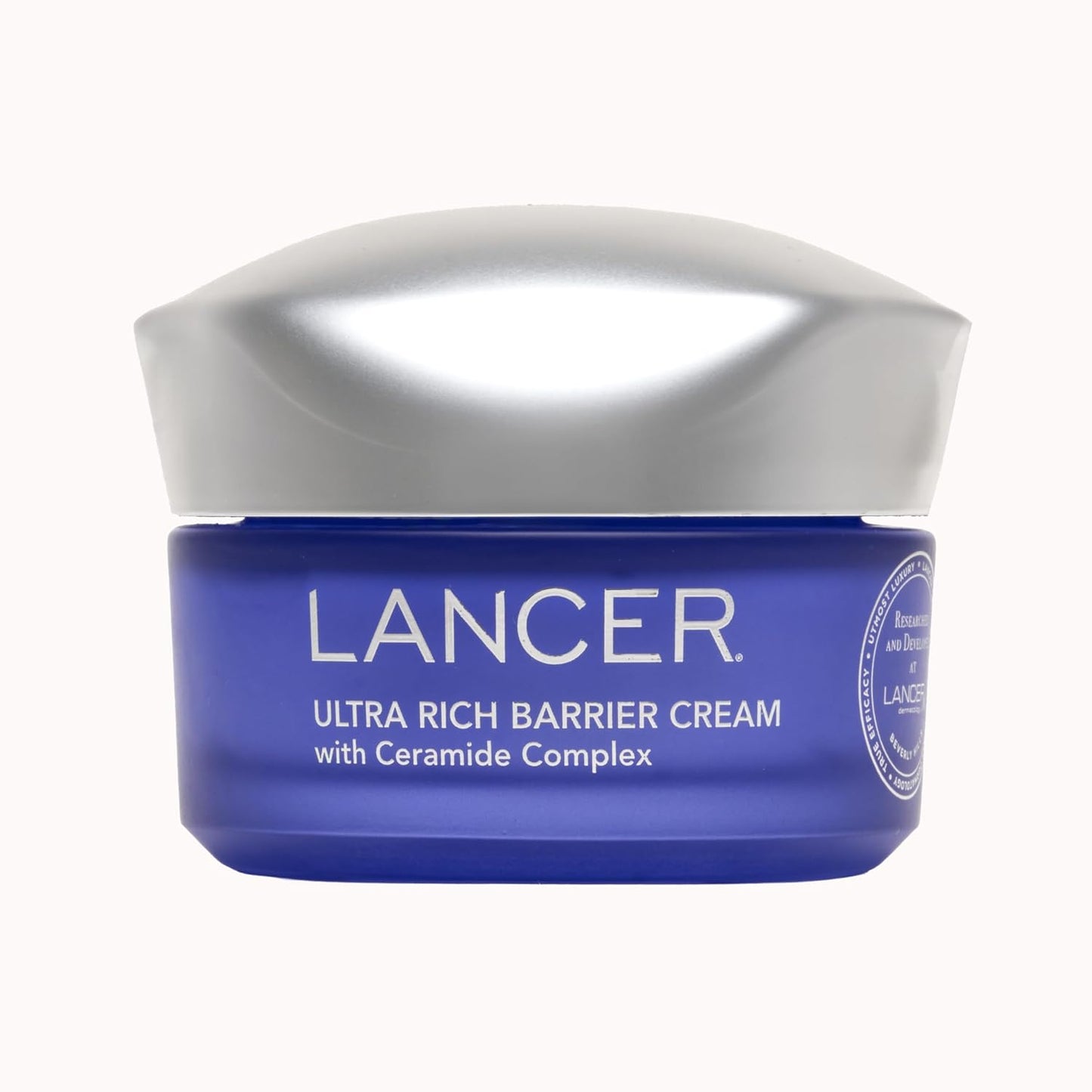 Lancer Ultra Rich Barrier Cream with Ceramide and Jojoba, Intense Moisturizing Skin Barrier Repair Cream for Dry Skin and Wrinkles (1.7 oz)