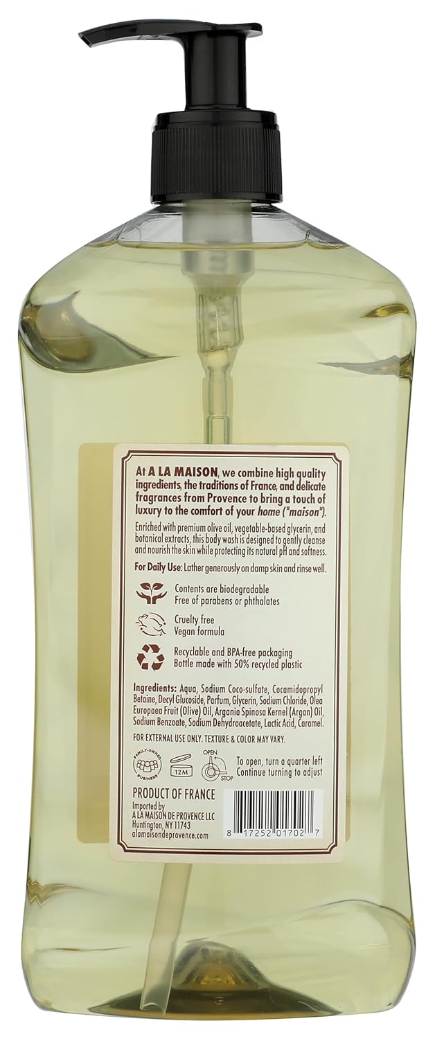 A LA MAISON Oat Milk Body Wash 25.36 Fl Oz, 1 Pack