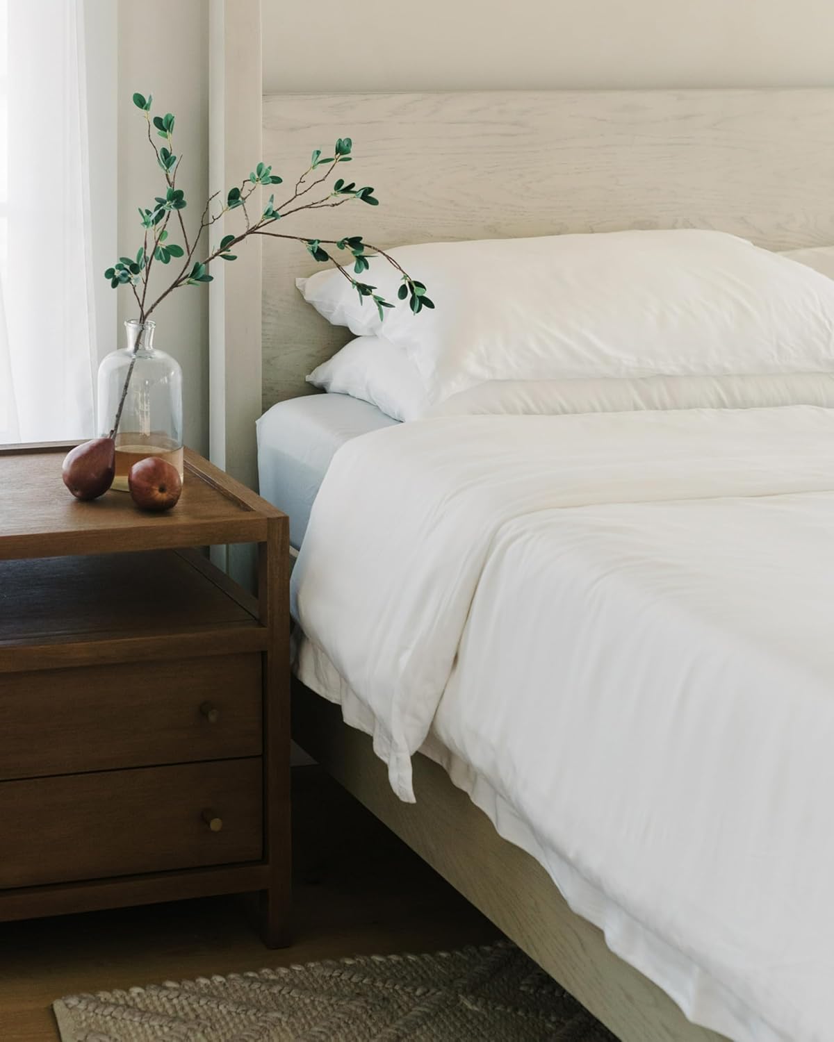Cozy Earth 68 by 86-Inch Duvet Set, Twin