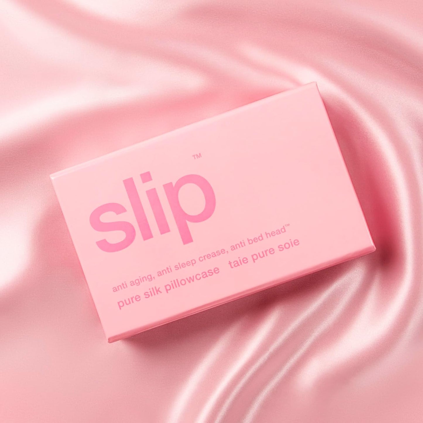 slip The Original Queen Pure Silk Pillow Case - 100% Pure 22 Momme Mulberry Silk - Queen Size Standard Pillow Case - Anti-Aging, Anti-BedHead, Anti-Sleep Crease, Candy (20" x 30")