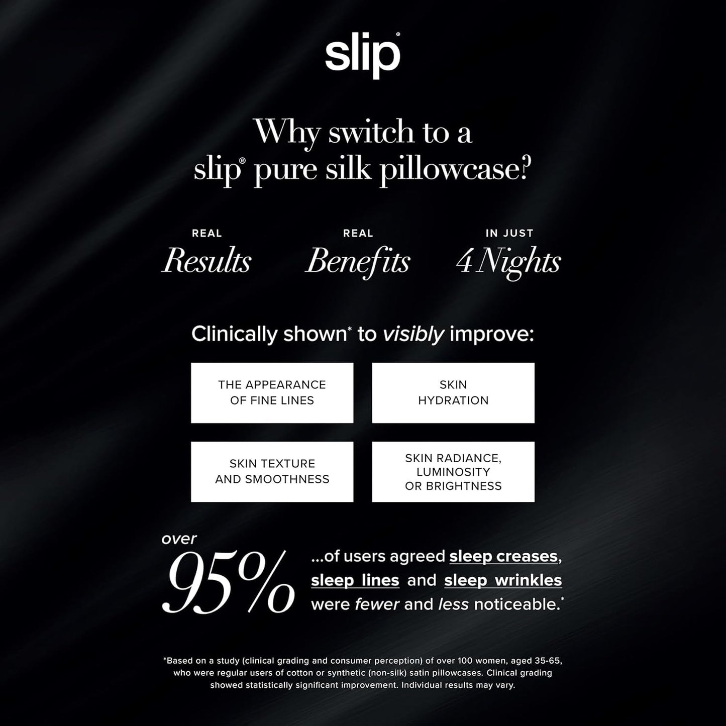 slip The Original Queen Pure Silk Pillow Case - 100% Pure 22 Momme Mulberry Silk - Queen Size Standard Pillow Case - Anti-Aging, Anti-BedHead, Anti-Sleep Crease, Caramel (20" x 30")