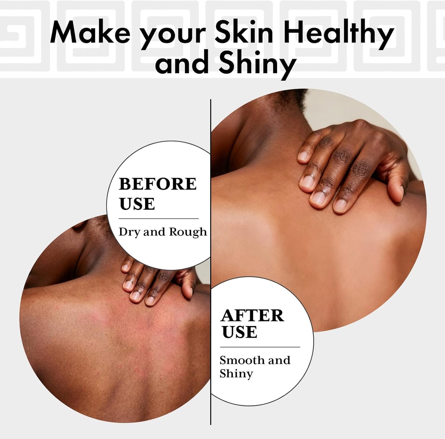 African Net Sponge Authentic 3 Pieces with Storage Bag, African Exfoliating Net Sponge Washcloth, Exfoliating Body Scrubber Bath Sponge Bathing Accessories (Blue & Black & Golden)