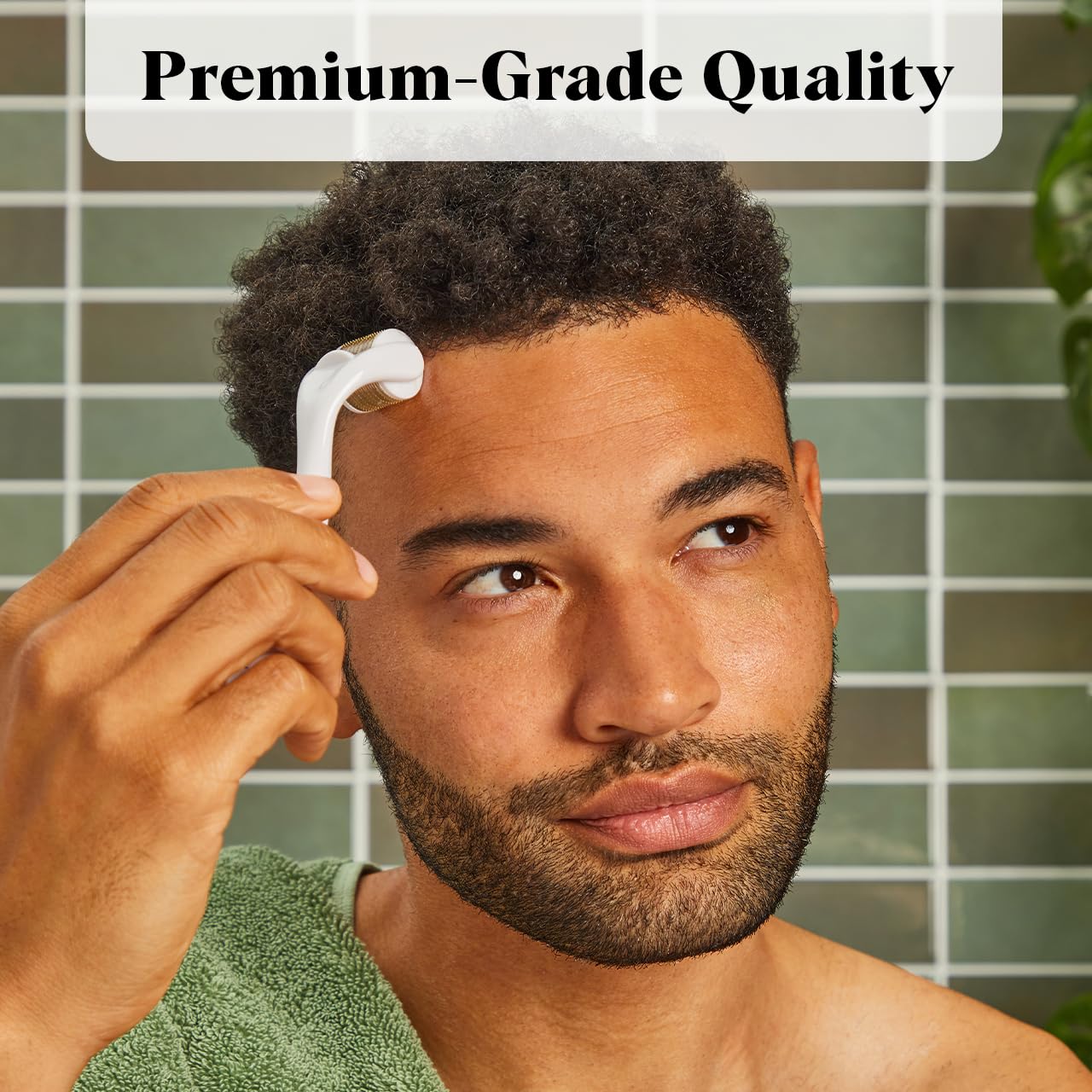 Kitsch Derma Roller – Skin Care Tool & Face Roller for Boosting Absorption of Serums & Oils - Beard Derma Roller for Men - Easy-to-Use Beauty Roller for Skin, Beard & Hair Growth
