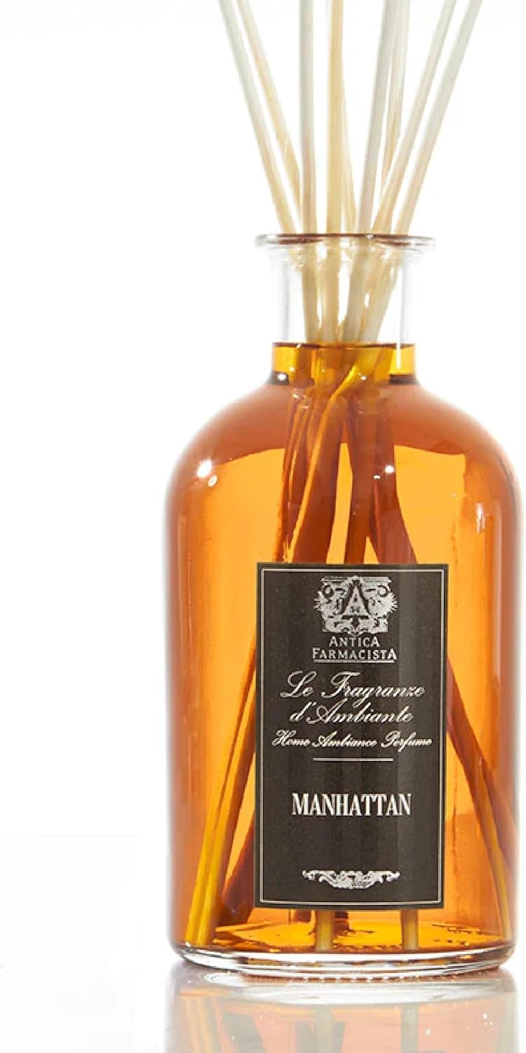 Antica Farmacista Home Ambiance Diffuser - Long-Lasting Reed Scent Diffuser - Luxury Room Freshener Gift - Cask, 16.9 fl oz