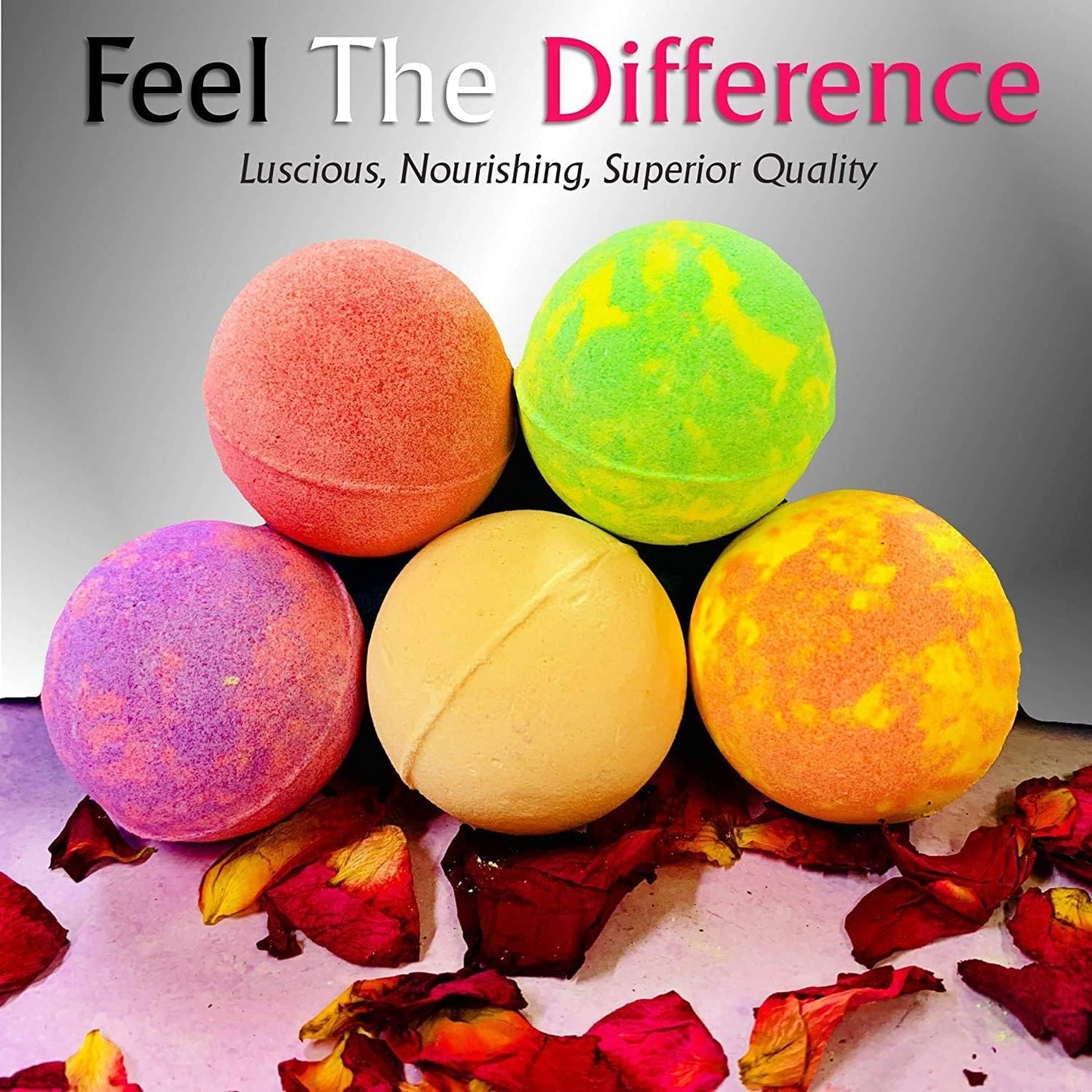Fathers Day Bath Bomb Gift Set for Men. 24 Luxury Bath Bombs Individually Wrapped Bulk Moisturizing Organic Bath Fizzies for Women, Men Kids! Best Bath Spa Set for Dad & Teens! Gifts for Him