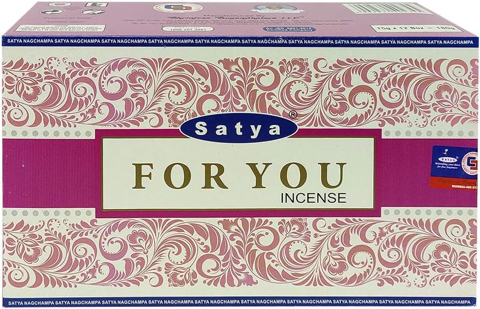 for You Incense Sticks and Incense Stick Holder Bundle Insence Insense Satya Incense