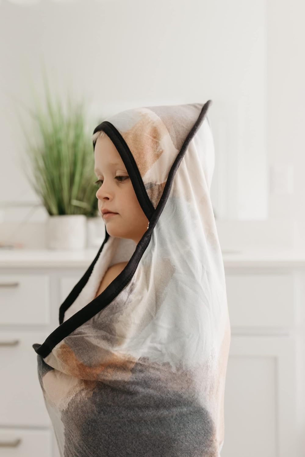 Copper Pearl Hooded Bath Towels Premium Knit/Terry Cloth Baby Towels with Hood, Pockets, and Cool Designs - Great to Gift and Make Bath Time Fun - Baby Bath Towel, Picasso