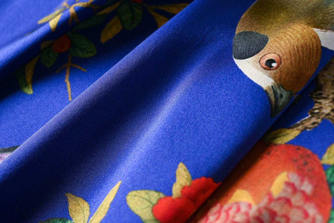Women's Silk Kimono Robe Long Bathrobe Nightgown 100% Mulberry Silk for Women - Classic Floral Pattern