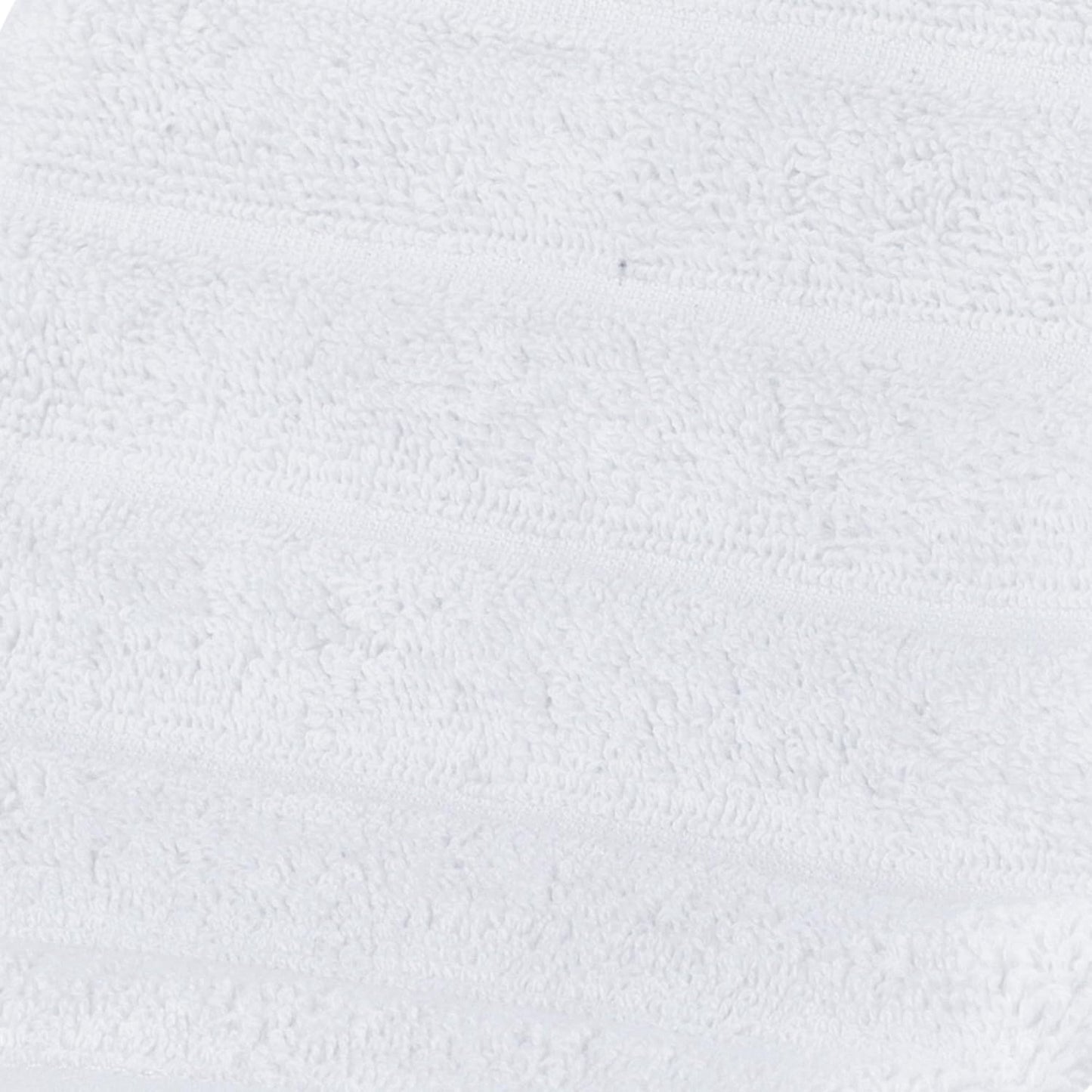 Classic Turkish Towels CTT Luxurious 100% Turkish Cotton Washcloths 6 Pack, Highly Absorbent & Quick Dry, Face Towels Wash Cloths for Hotel, Spa & Gym | 13"x13" (White)