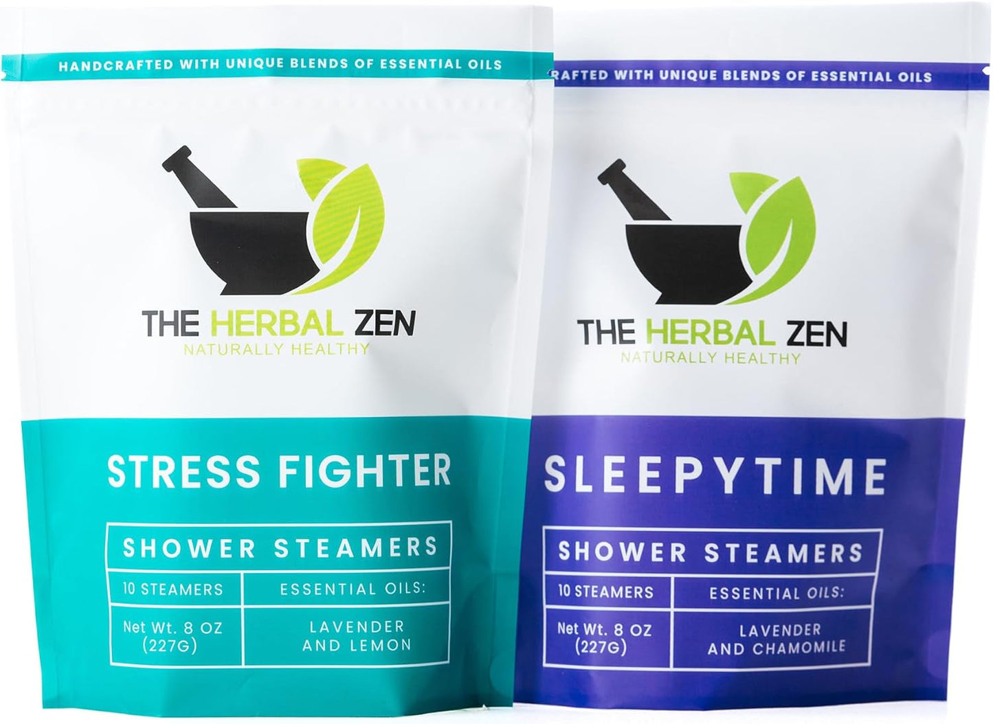 Aromatherapy Shower Steamer Gift Set - Christmas Gift - Adult Stocking Stuffer - USA Made - Shower Bomb Tablets Made with Soothing Natural Essential Oils - Relaxation Gift for Women and Men