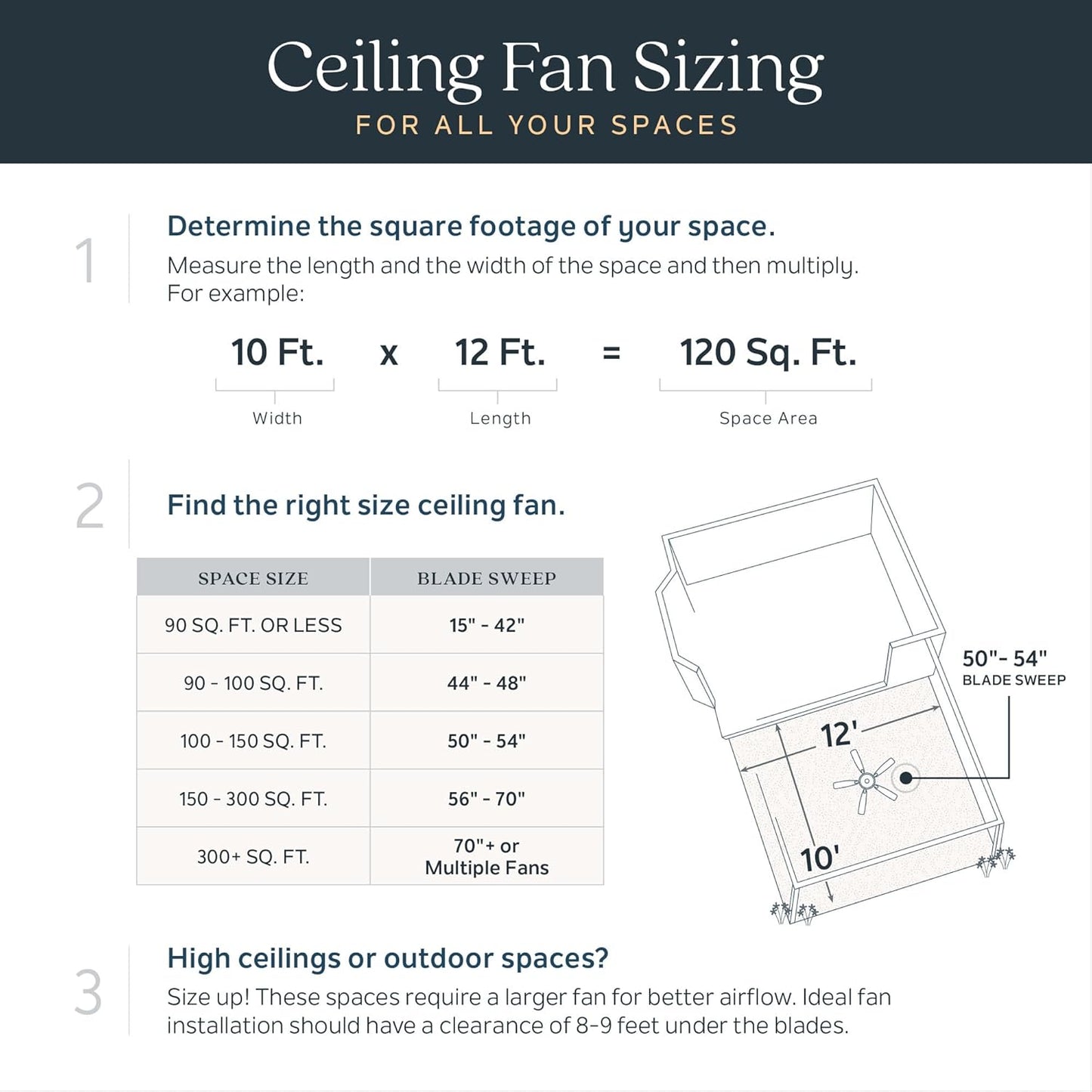 KICHLER 65 inch Gentry LED Ceiling Fan in Distressed Black with Reversible Blades, Extra Large