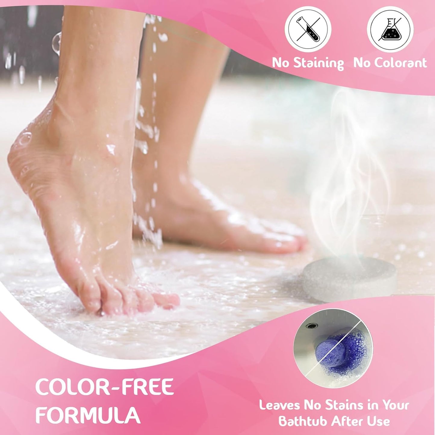 Shower Steamers Aromatherapy, Self Care Birthday Gifts for Women, 8 Pack Stocking Stuffers Christmas Gifts for Mom Men Teen Girls Adults, Stress Relief Shower Bombs