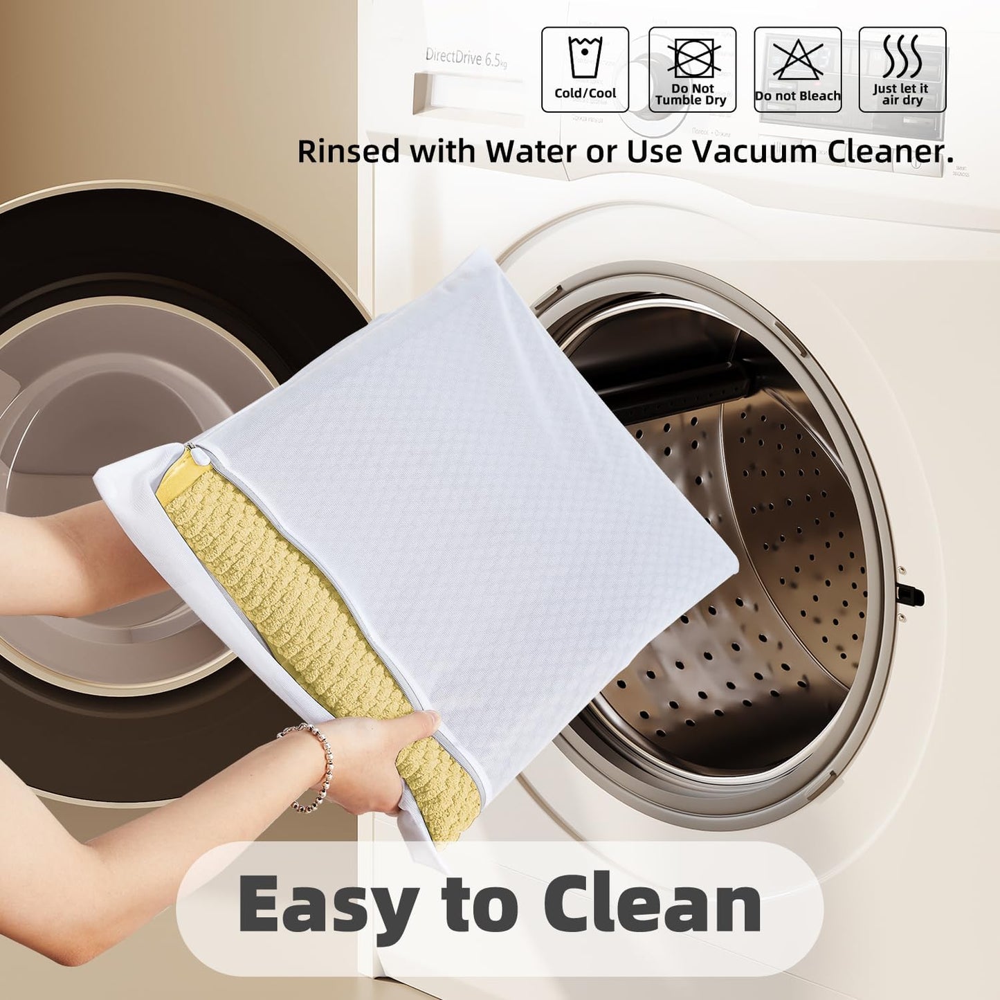 Bathroom Rugs Non Slip Washable, Super Absorbent Thin Bath Mat Small Quick Dry Low Pile Bathroom Rug, Yellow 20"x30"