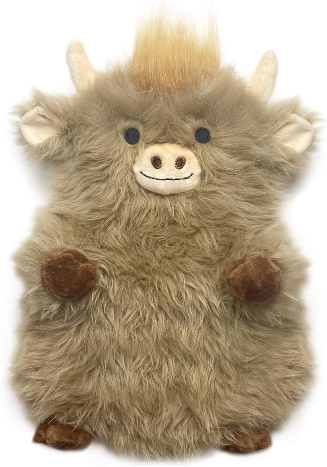 Microwave Heating Pad for Period Cramps Weighted Highland Cow Cute Stuffed Animal Removable Heated for Menstrual Adorable Plush Microwavable Heat Pack for Pain Relief Gifts for Kids Girls unscented