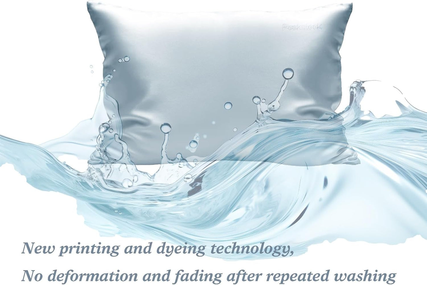 100% Mulberry Silk Pillowcases with Zipper– Luxurious, Anti-Aging Pillow Covers, 22 Momme 6A Grade Silk Pillow Cases 2 Pack for Hair and Skin Care (Hazel Blue, Queen (U.S. Standard))