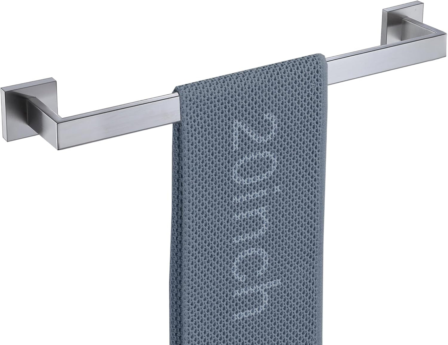 LANC 20-Inche Hand Towel Bars for Bathroom Wall Mounted 40-CM Brushed Nickel Bath Towel Racks Total-22” Towel Rods Stainless Steel Towel Rails for Toilet Towel Holder Towel Hanger, A8804BN-5P1