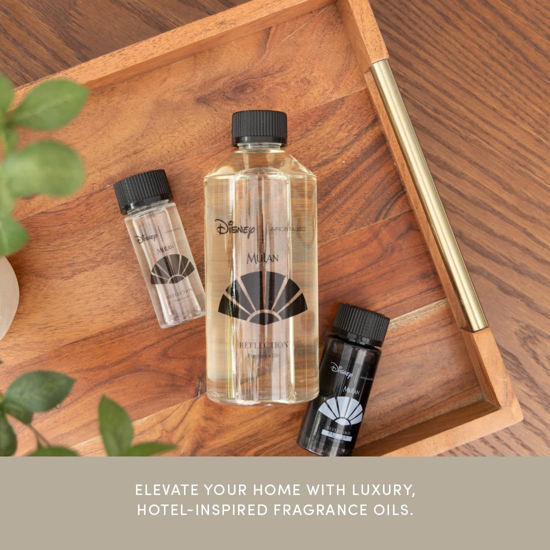 Aroma360 | Disney Reflection Fragrance Oil Blend | Disney Princess Mulan | Luxury Essential Diffuser Oil | Aromatherapy Scent Diffuser Oil | Bergamot, Nutmeg and Jasmine 1.7 fl oz 50mL