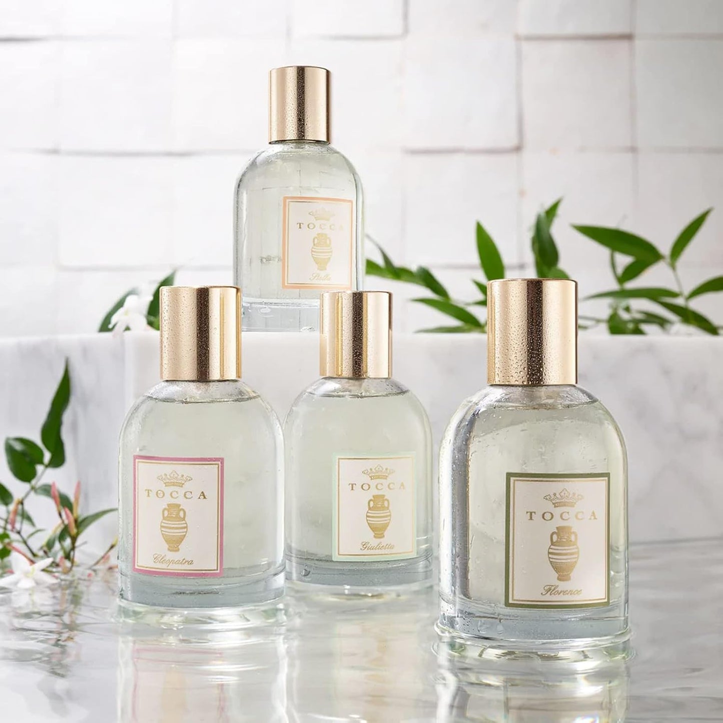 Tocca Giulietta Scented Dry Body Oil, 3.4 Fl Oz - Olio Sublime Profumato Body Fragrance Featuring Pink Tulips, Green Apple & Vanilla Orchid