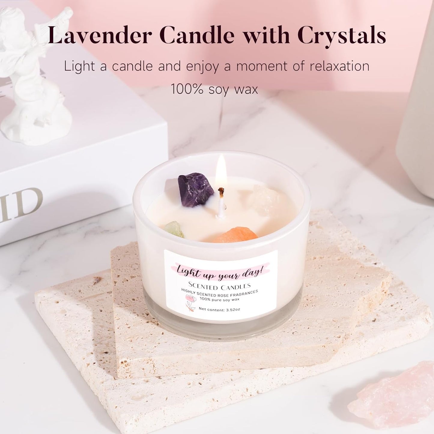 Spa Gifts for Women 13Pcs Mothers Day Gifts Happy Birthday Gift Baskets Christmas Relaxation Home SPA Kit Rose Bath Set Self Care Package Thank You Box for Mom Her Sister Teacher Friends Pink