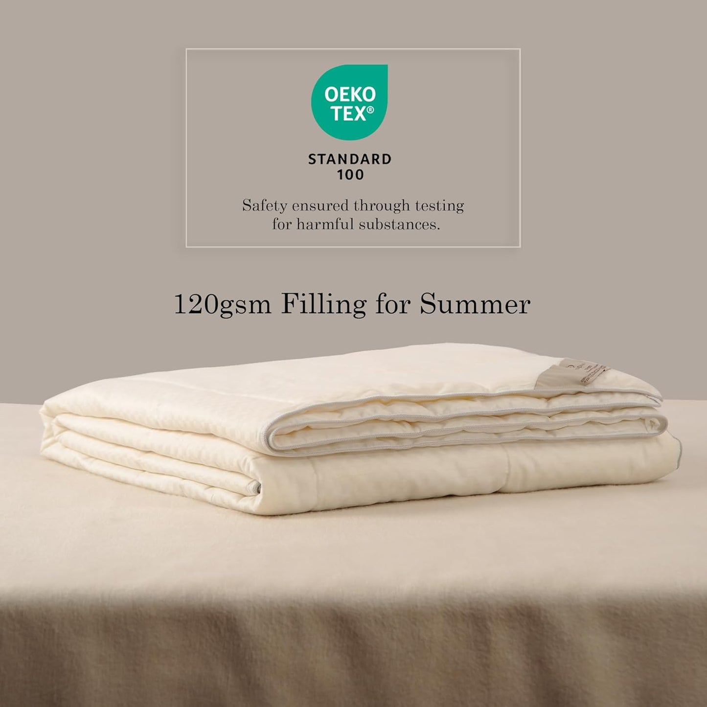CUDDLE DREAMS Wool Comforter Duvet Insert, 100% Australian Wool Filling with Soft Noiseless Cotton Shell, Natural Warmth (Lightweight for Summer, King)
