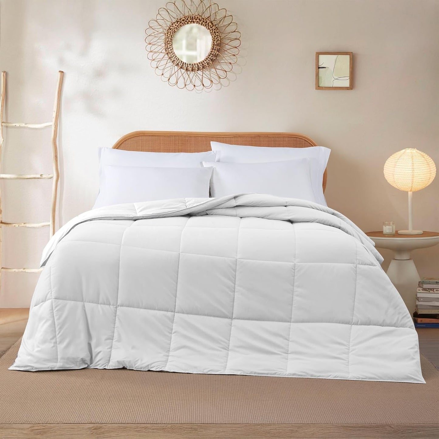 Modern Threads Down Alternative Reversible Comforter White/White King