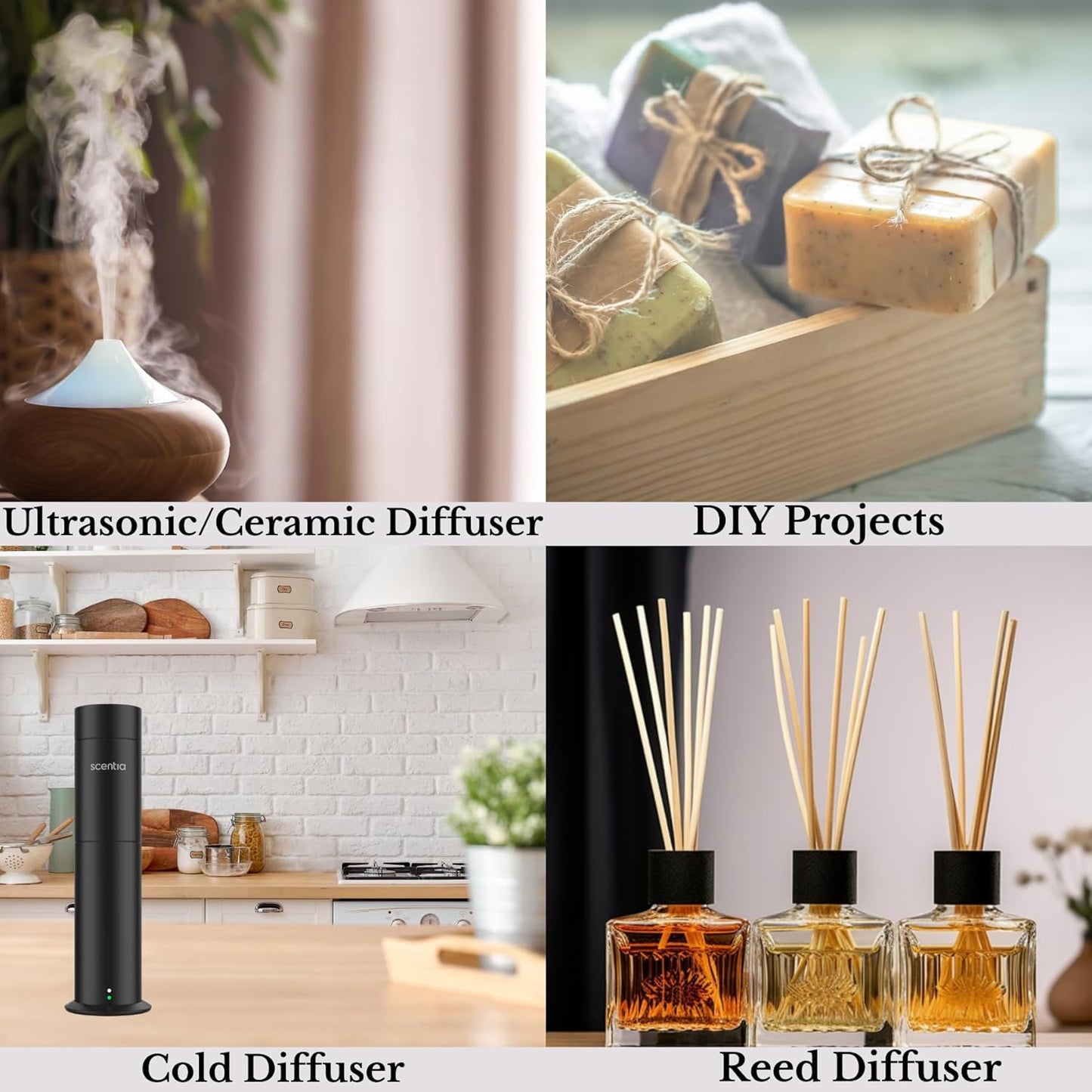Scentia Fragrance Oil Blend, Inspired by Iconic Perfume,Home Luxury Scents, Essential Oil Blend for Aromatherapy Diﬀusers, Humidifiers & Candle Making -Dream Away- 50ml, 1.69 Fl Oz, Thanksgiving Gift