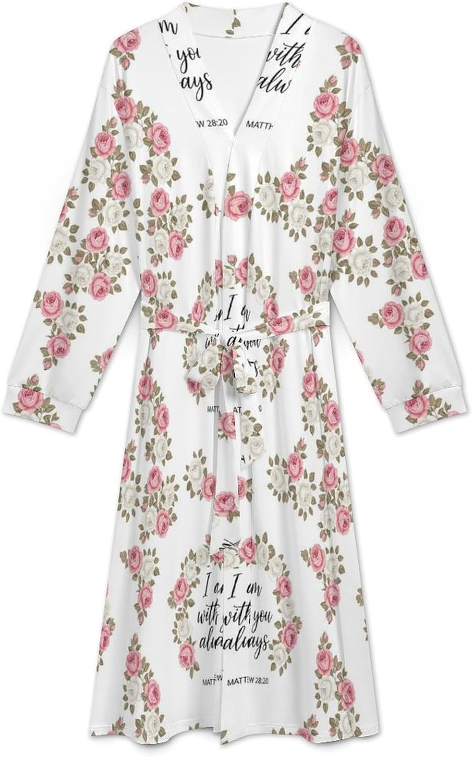 Soft Robes for Women Lightweight Kimono Bathrobe Full-Length Loungewear