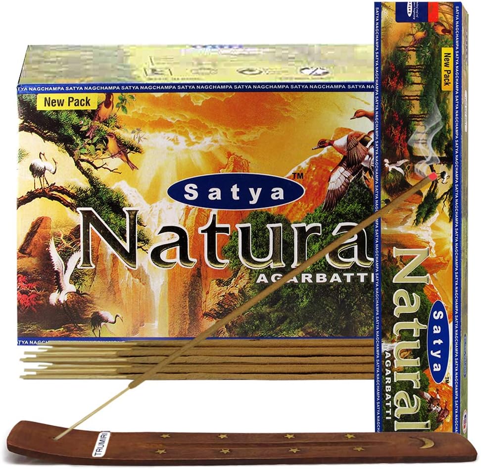 Natural Incense Sticks and Incense Stick Holder Bundle Insence Insense