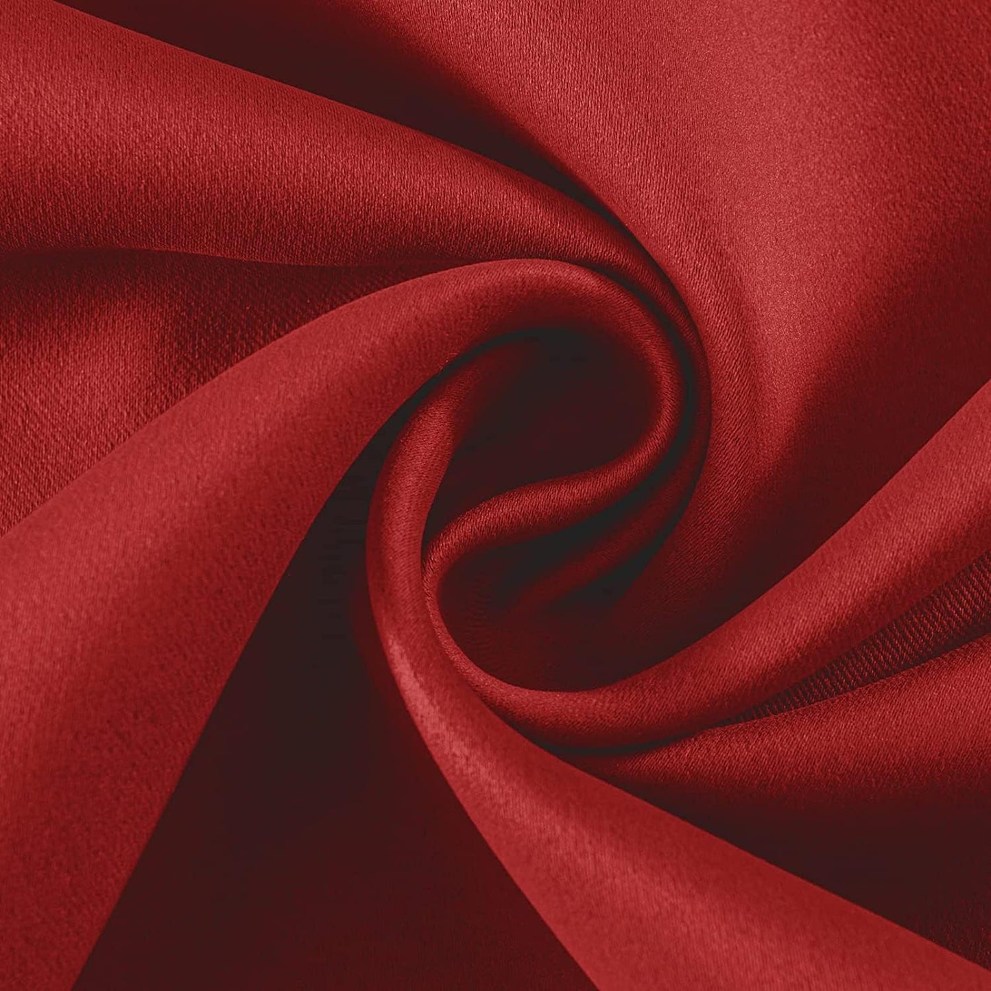 Joydeco Blackout Curtains 90 inch Long 2 Panels Set, Thermal Insulated Long Curtains & Drapes 2 Burg, Room Darkening Grommet Drapes for Bedroom Living Room Windows (W52 x L90 Inch, Red)