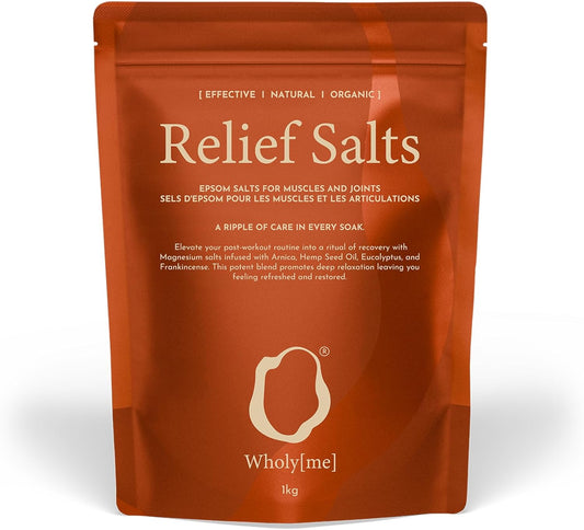 Epsom Salt Bath Salts - Natural Bath Soak for Muscle and Joint Recovery with Arnica, Frankincense and Eucalyptus Essential Oil - Great for Post Workout and Relaxation - 35 Ounce (1Kg)