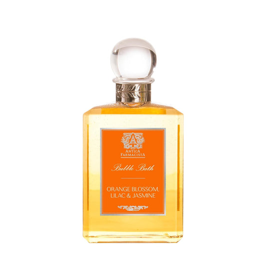 Antica Farmacista Bubble Bath - Relaxing Foam Bath with Honey, Jojoba Oil & Aloe Vera - Luxury Gift for Any Occasion - Orange Blossom, Lilac & Jasmine, 16 fl oz