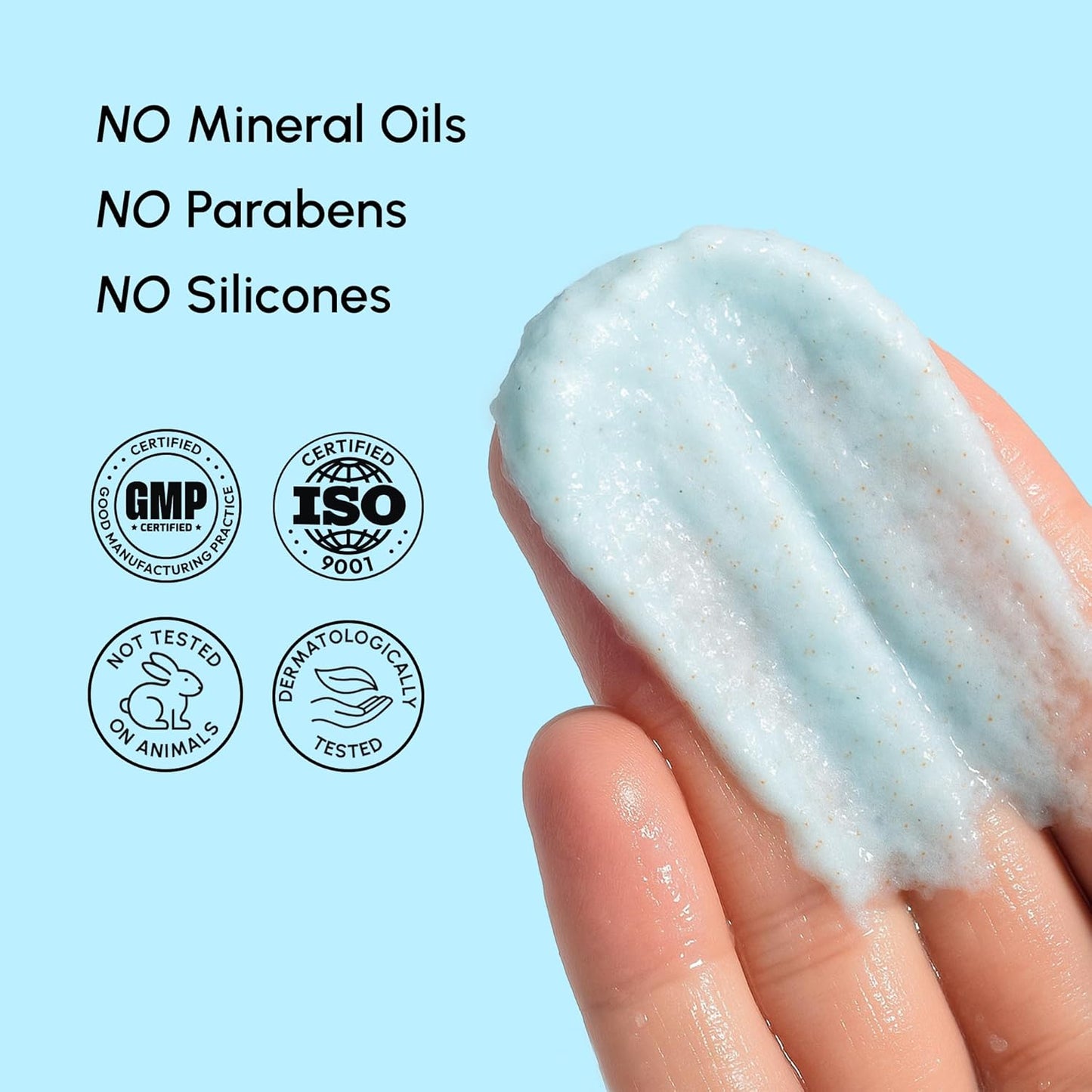 MAREE Face Exfoliator — Microdermabrasion Facial Scrub & Exfoliating Face Wash for Women — Collagen & Glycolic Acid — Gentle Scrub and Exfoliant — Men Exfoliating Scrubber — Exfoliante Facial Cleanser
