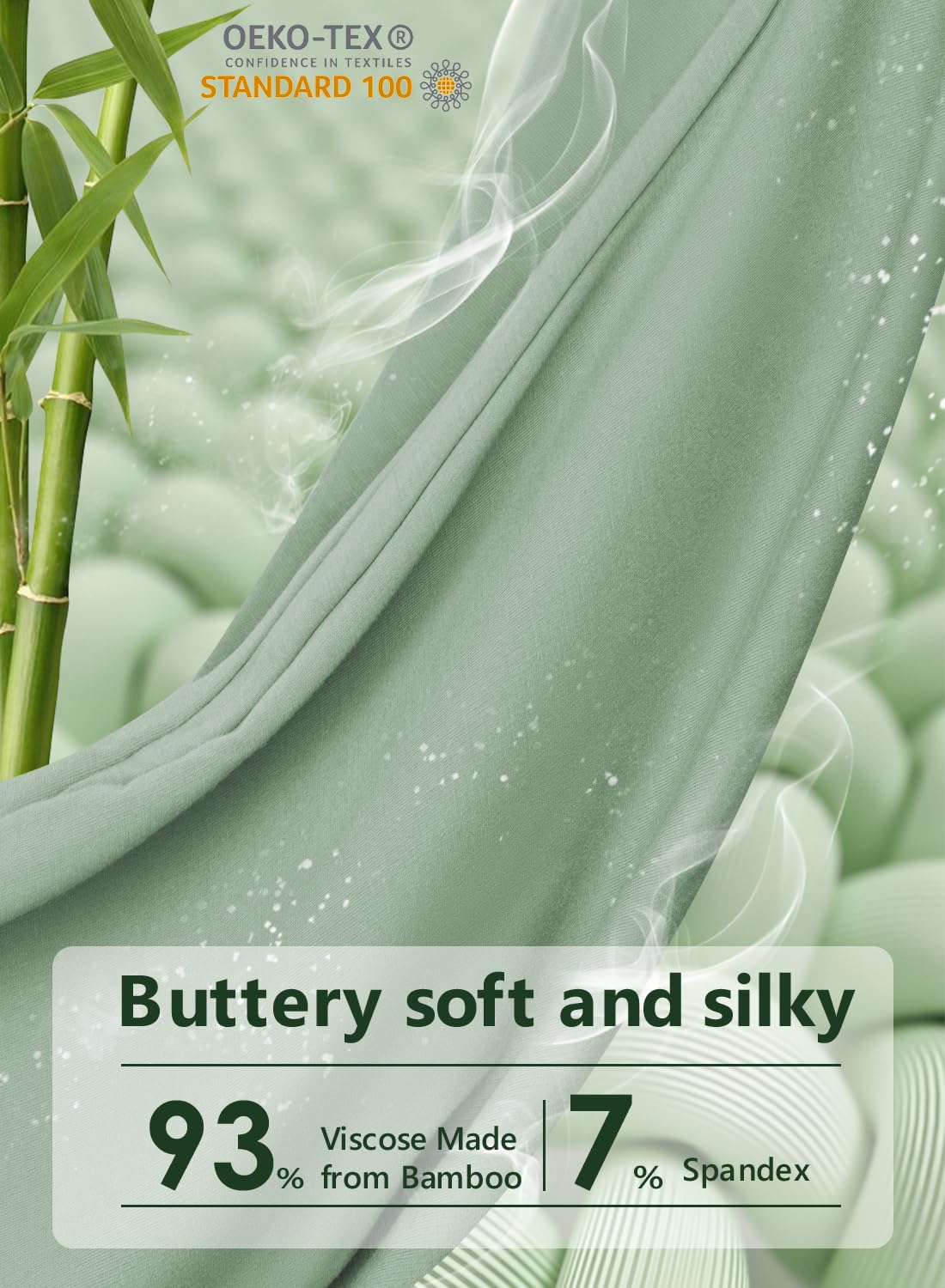 Meiz Pregnancy Pillows for Sleeping, Cooling Pregnancy Pillows, 60Inch Maternity Pillows, U Shaped Full Body Pillows for Adults with Rayon Cover from Bamboo, Sage Green