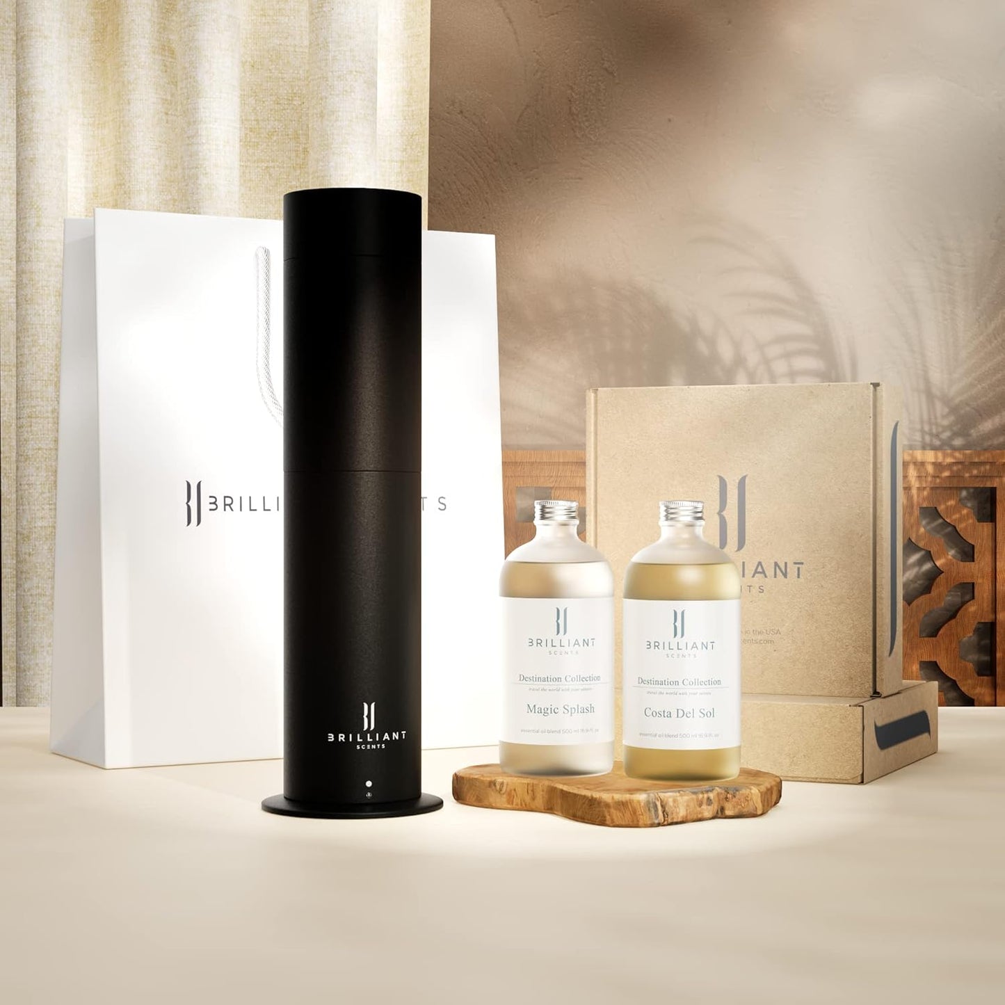 Brilliant Scents Magic Splash Scent | Fresh Air, Lemon Peel, Melon | Luxury Home & Business Scent | Fragrance Oil | 120ML
