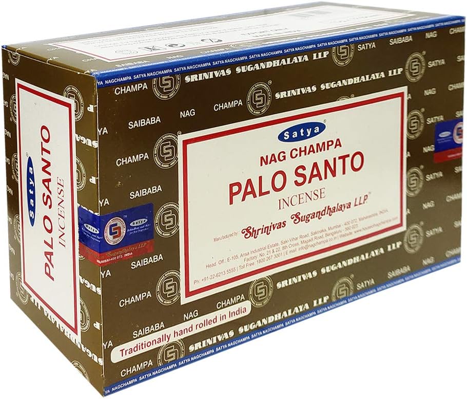 Palo Santo Incense Sticks and Incense Stick Holder Bundle Insence Insense Satya