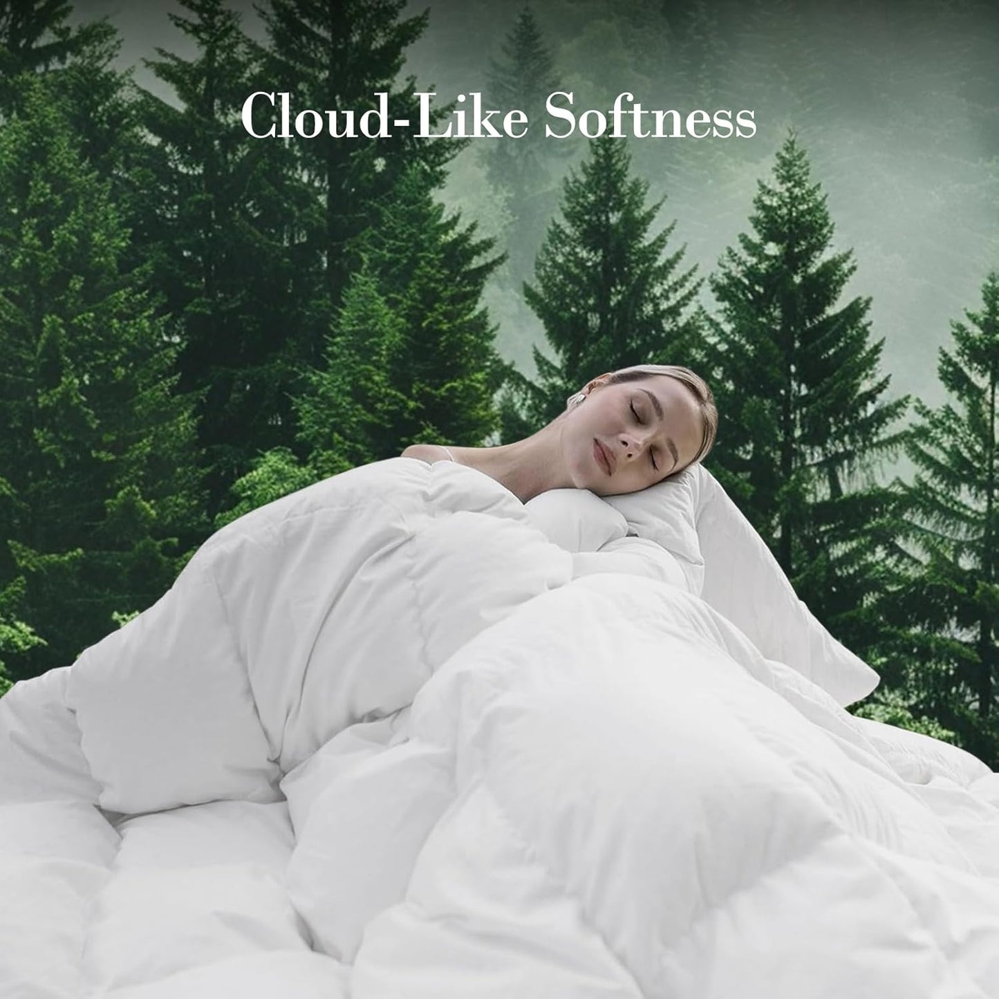 Down Fibers Comforter Oversize King Size,Luxurious All Seasons Hotel Collection Duvet Insert,54 Oz High Bulkiness Medium Warmth,Fluffy & Breathable for Bedroom, Guestroom, Hotel (Grey,120x98)