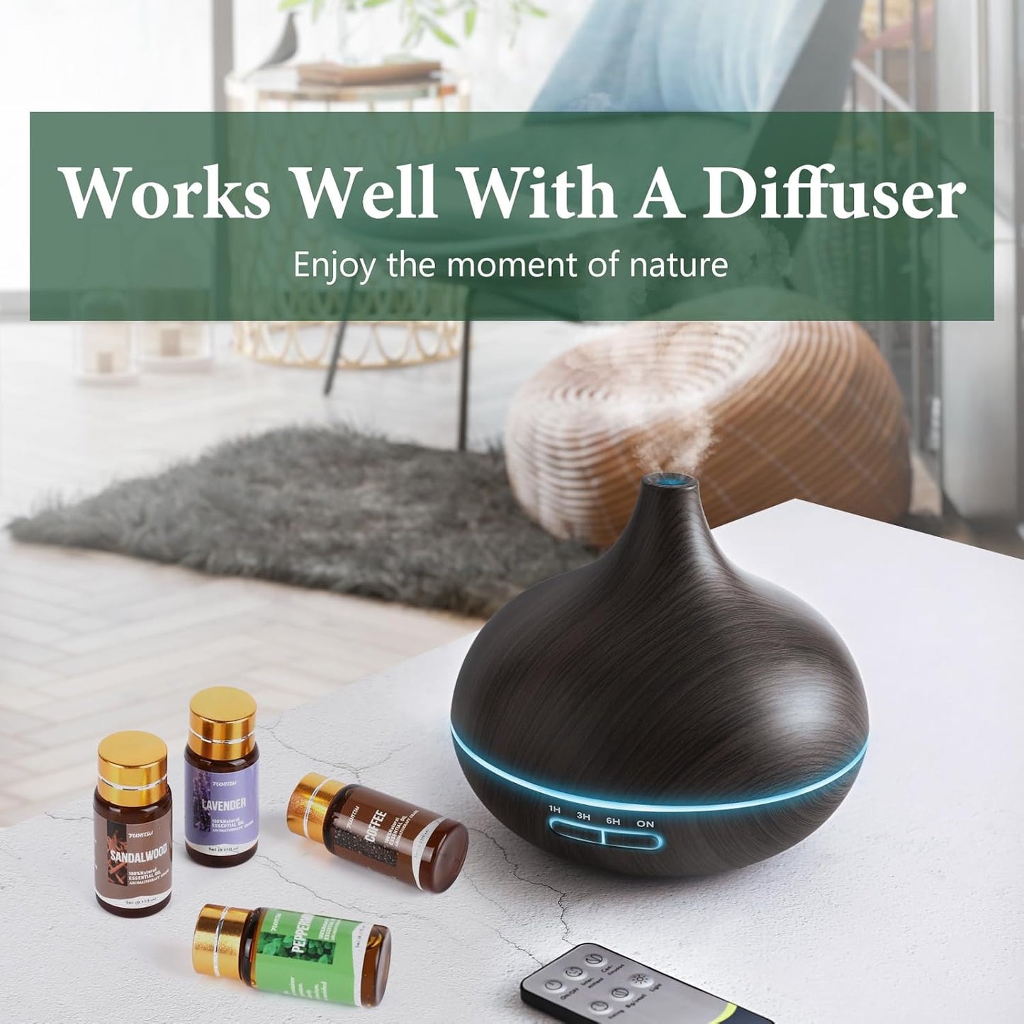 90 Pcs Essential Oil Set - Essential Oils Gift Set Perfect for Diffuser, Massage,Soap, Candle Bath Bombs Making, 90x5 ML