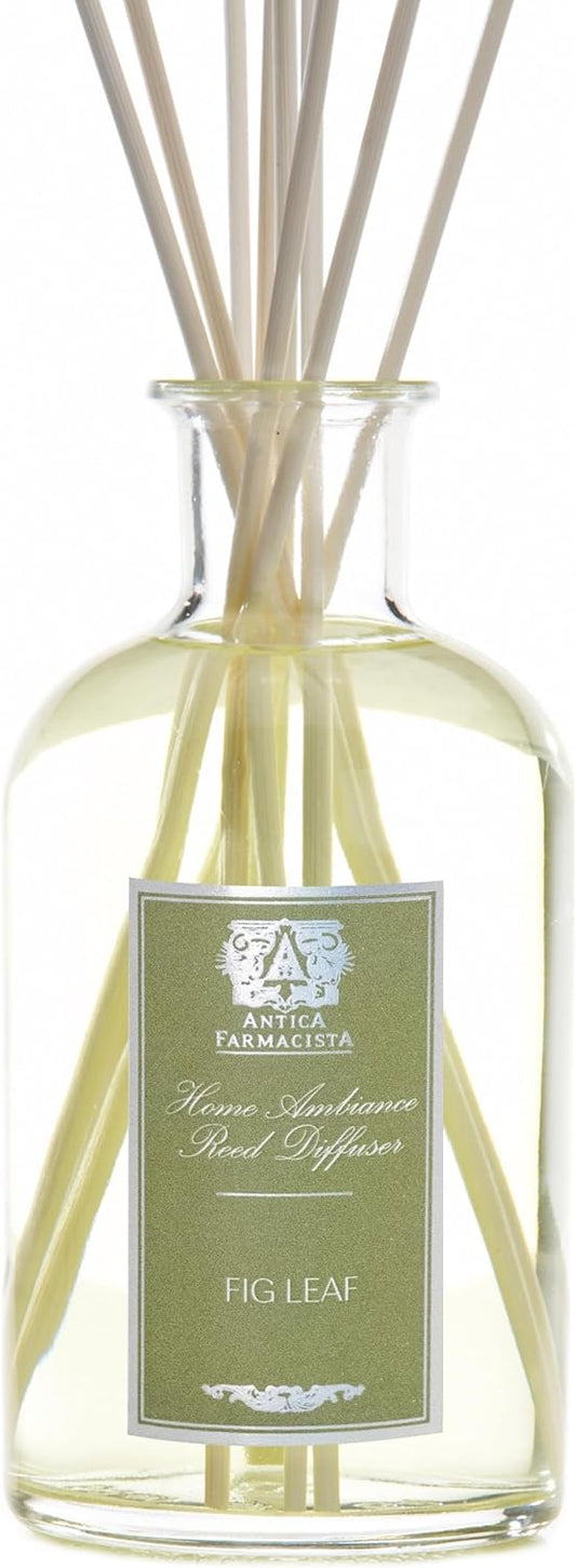 Antica Farmacista Home Ambiance Diffuser - Long-Lasting Reed Scent Diffuser - Luxury Room Freshener Gift - Fig Leaf, 16.9 fl oz