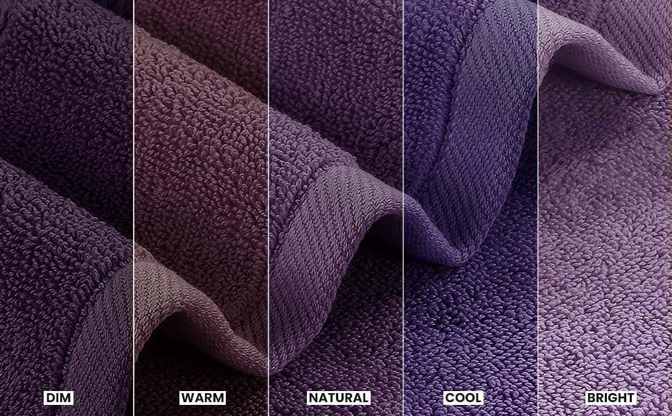 Utopia Towels 4 Pack Premium Bath Towels Set, 27 by 54 Inches, 100% Ring Spun Cotton 600GSM, Lightweight and Highly Absorbent Quick Drying Towels, Perfect for Daily Use, Plum