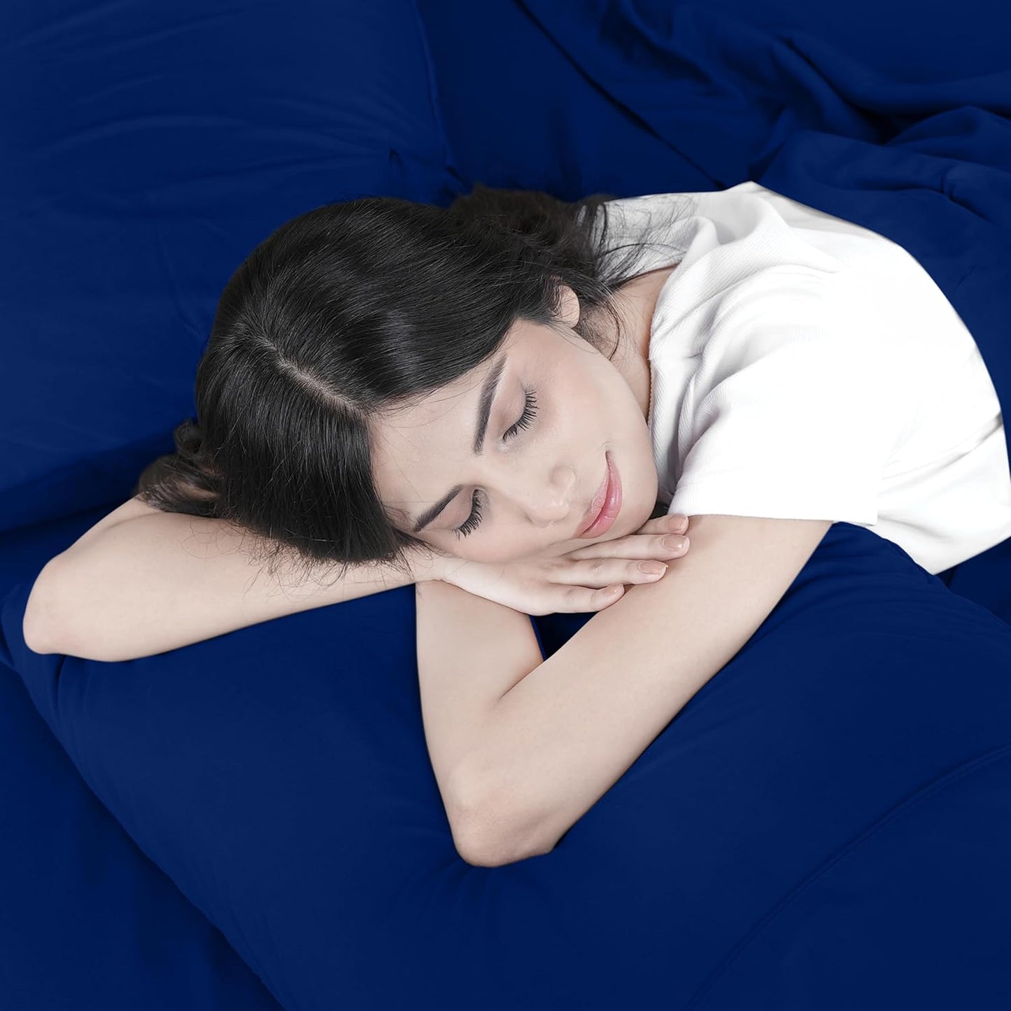 Utopia Bedding Full Sheet Set – 4 Piece Bed Sheets for Full Size Bed, Soft and Breathable Microfiber, Includes 1 Fitted Sheet, 1 Flat Sheet and 2 Pillowcases (Royal Blue)