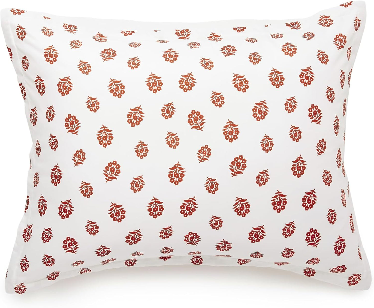 Amazon Basics Lightweight Microfiber Comforter Sets, 2-Pieces, Off White, Floral, Twin/Twin XL